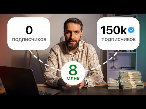 ИЗ 1000 ПОДПИСЧИКОВ В 150.000 И 8 МЛН.₽ ПРОДАЖ — мой путь без хайпа