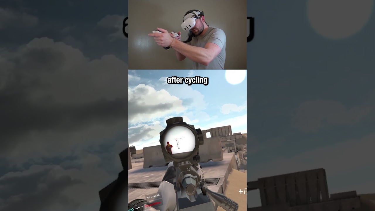 Sniping with the CgripVR