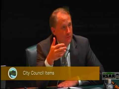 Rishi Kumar asking for Water on the City Council Agenda