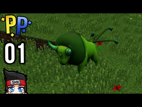SHINY Tauros BOSS Battle! Pixelmon Pocket Pixels BLUE - Episode 1