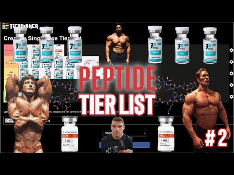 Healthiest Peptides - Tier List! Anti-Aging Peptides Ranking!