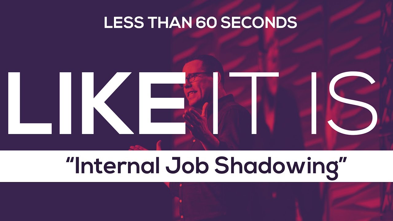 Galen Emanuele Like It Is | EP 16:  Internal Job Shadowing