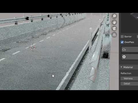 City Road Builder Blender Addon