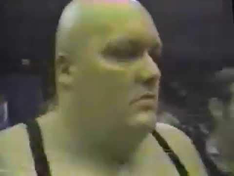 King Kong Bundy vs "Silent" Brian Mackney & Serge Jodoin Handicap Match  - May 18, 1985