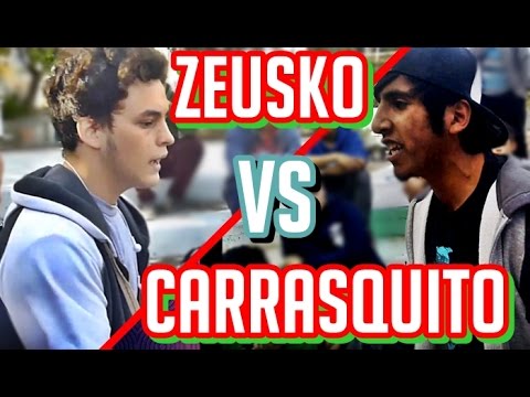 Zeusko Vs Carrasquito (4TOS) FECHA 20 TORNEO 2016 - COLISEO FREESTYLE
