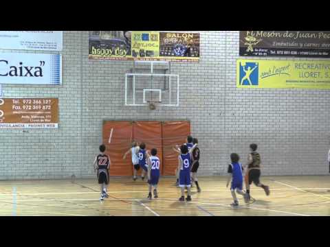 Videocrónica Cb Palafolls - Alevin Masculino Cb Maristas Vlc (2ª JORNADA TORNEO LLORET 2016)