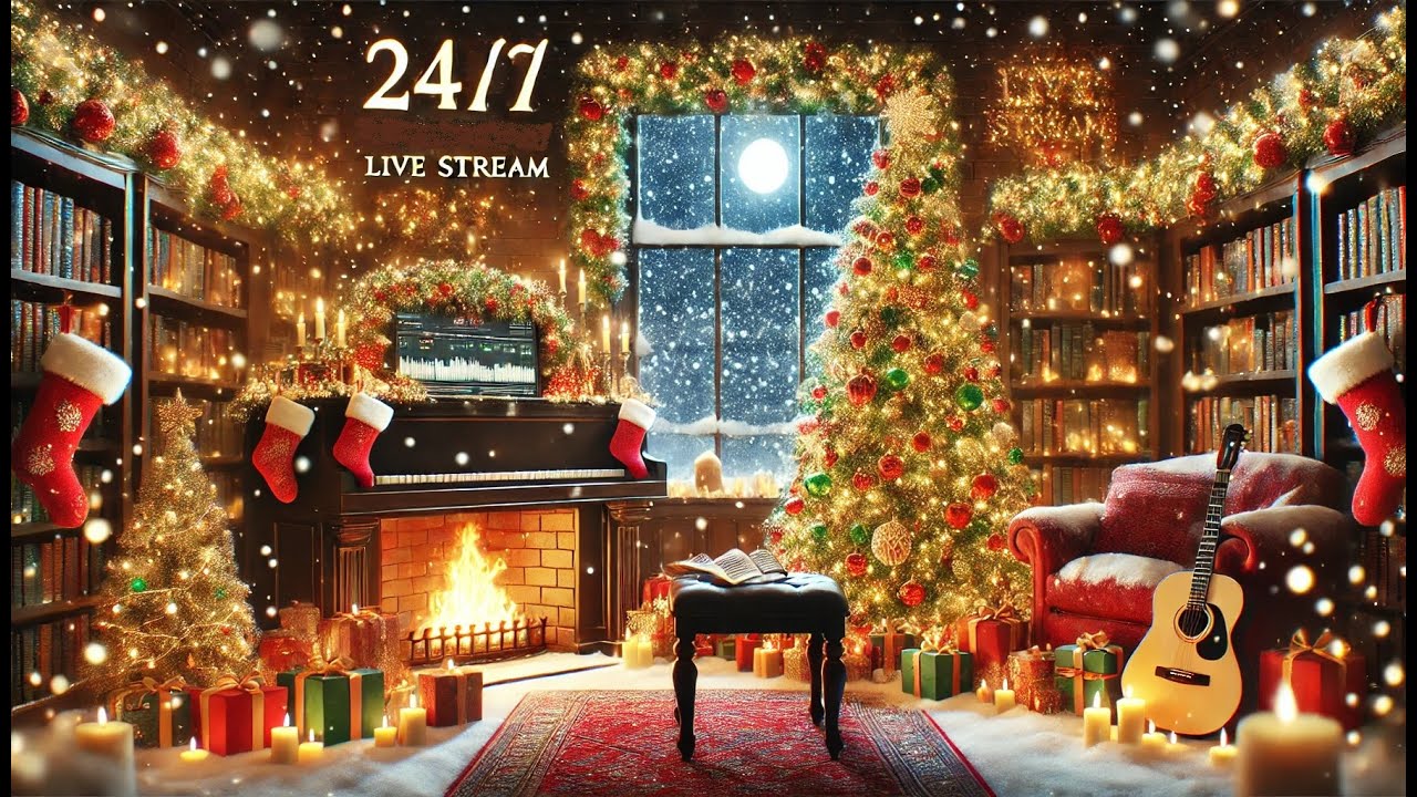24/7 CHRISTMAS Music Live Stream to Get You in the Holiday Mood!