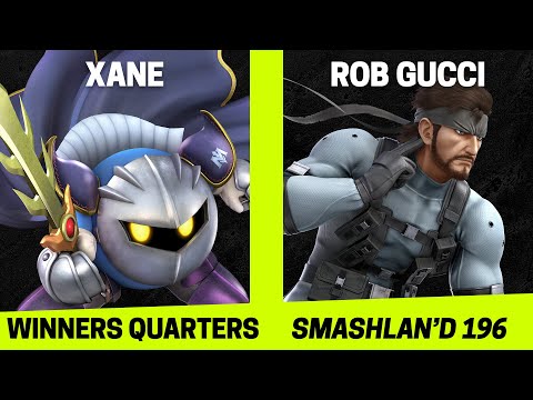 SmashLAN'd 196 Winners Quarters - xane (Pyra/Mythra, Meta Knight) vs Rob Gucci (Snake) - SSBU