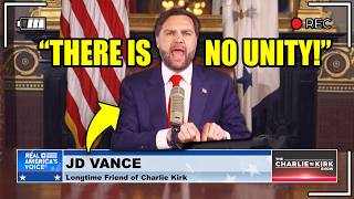 JD Vance se descontrola en el impactante colapso del programa de Charlie Kirk