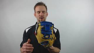 Video thumbnail: SSK Professional Edge Javier Baez Game Model Signature Series Baseball Glove: SBAEZTAN