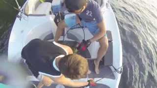 preview picture of video 'GO PRO - Underwater Camera  Bass Fishing - Lake george NY'