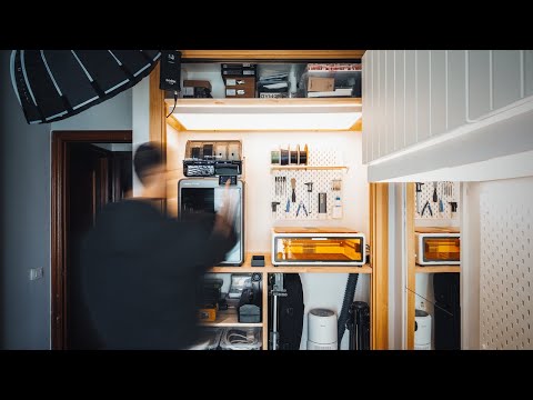 I Built a 3D Printing Workshop Inside my Closet