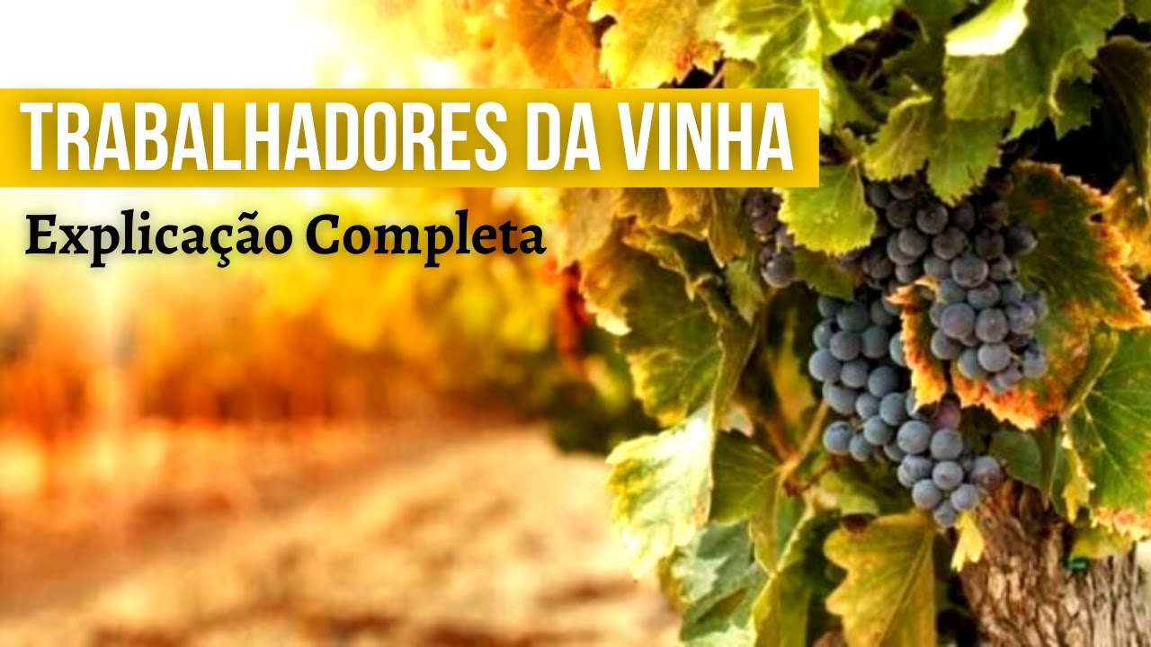 Trabalhadores da Vinha - Explicação Completa Parábola na Vinha