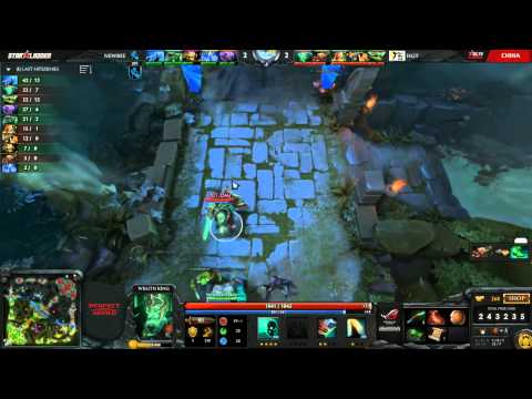 Newbee vs HGT - Game 1 (Starladder X China - Playoffs) - LD & WinteR