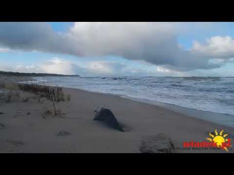 WladekTV - Morze zabrało plażę we Władysławowie