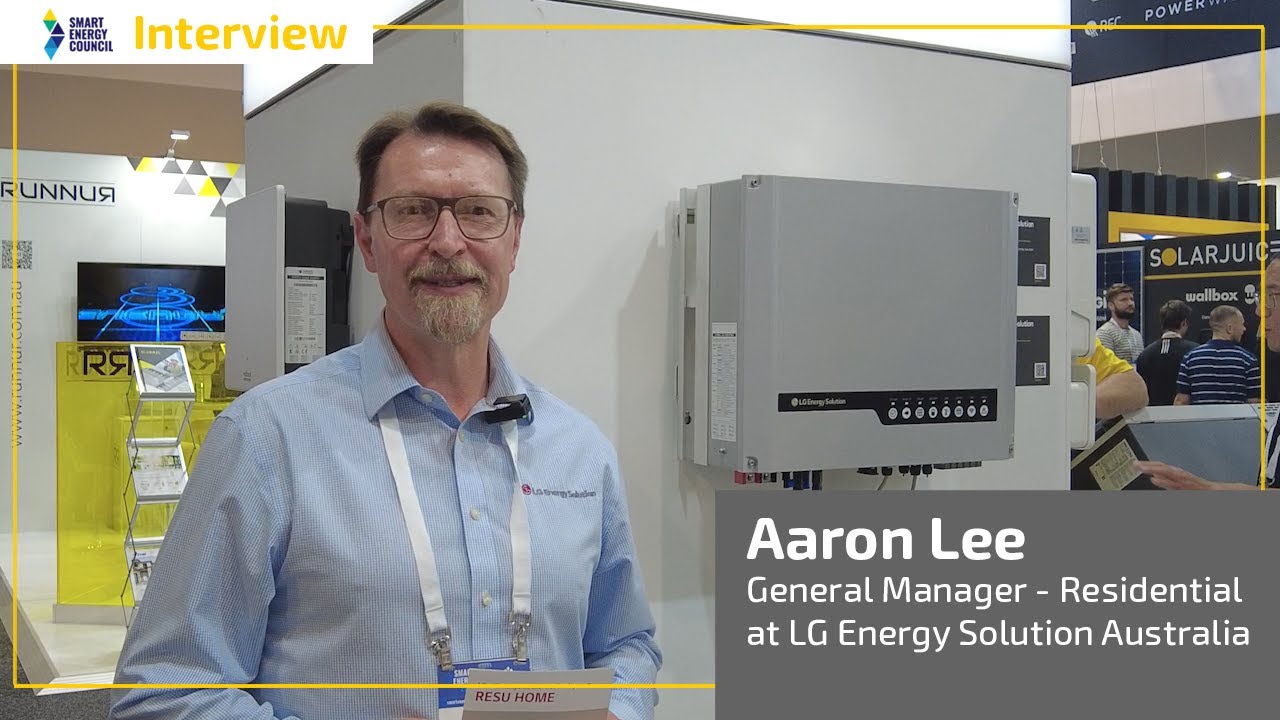 Aaron Lee, General Manager - Residential at LG Energy ... - YouTube