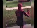 Spiderman In South Africa Dancing