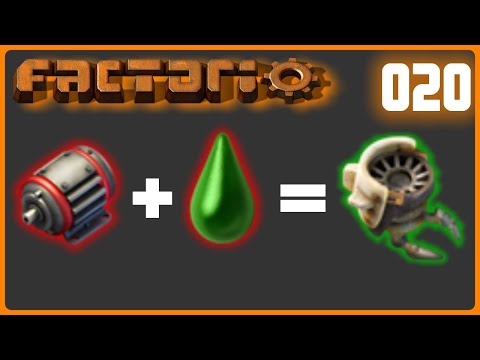 Factorio Neustart deutsch #020 - Schmiermittel & Elektromotoren - Die ersten Bauroboter  2023