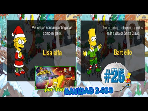 Los Simpson Springfield "Navidad'20: Cap. 25 - Lisa, Bart y ser un elfo de verdad" por Tony