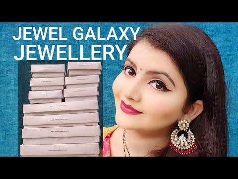 JEWELS GALAXY JEWELLERY HAUL | AFFORDABLE JEWELLERY FOR FESTIVAL & DAILY USE | RARA | Video