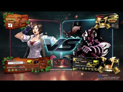 zeroshiki (asuka) VS eyemusician (yoshimitsu) - Tekken 7 Season 4