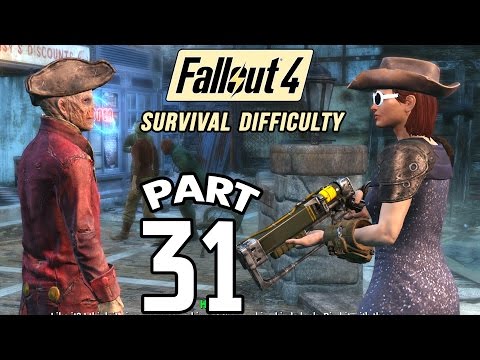 Fallout 4 Survival Difficulty SNIPER Walkthrough - Part 31 Goodneighbor 1080p 60FPS