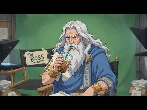 Zeus has an absolute meltdown over oat milk