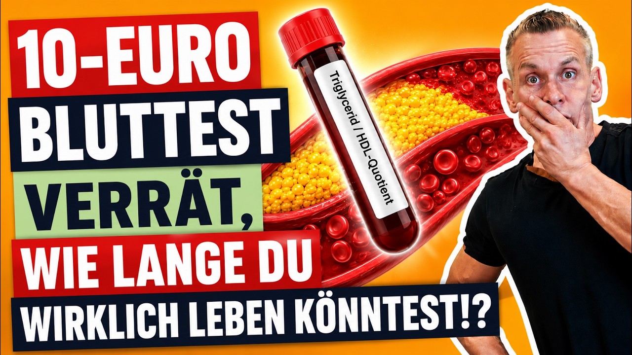 Dieser 10 Euro Bluttest verrät, wie lange du wirklich leben könntest!