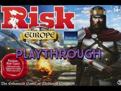 Risk: Europe Board Game | Playthrough