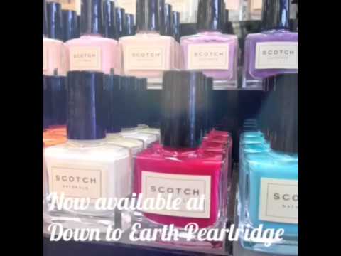 Esmalte Scotch Naturals agora disponível na Down to Earth Pearlridge