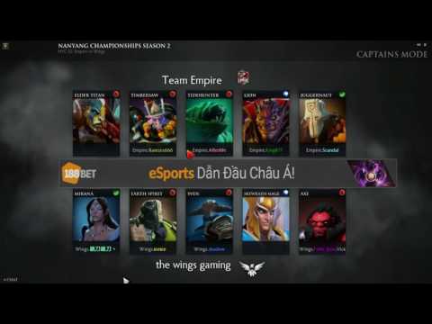 Team Empire vs Wings Gaming (game 1)- NanYang Season 2 - Vietnamese caster Han[A]