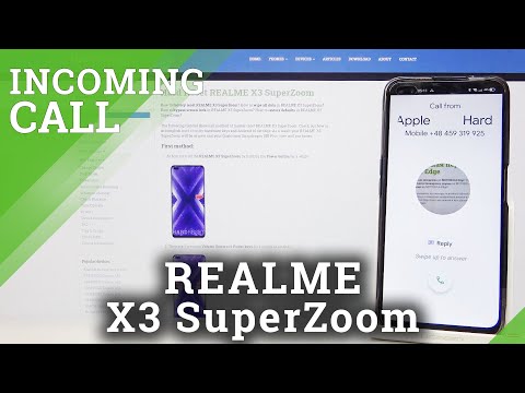 Realme X3 SuperZoom - Incoming Call Screen Presentation & Settings