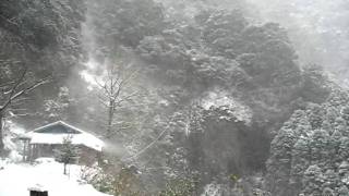preview picture of video '佐賀県伊万里市大川内山の雪/20100113'