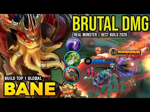 BANE BEST BUILD 2026 | BUILD TOP 1 GLOBAL BANE GAMEPLAY | MOBILE LEGENDS✓