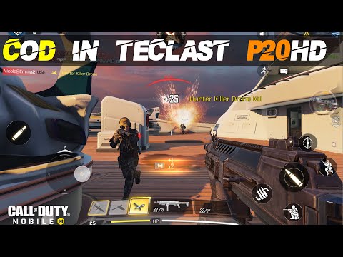 This is how Cod plays on the Teclast P20HD | Unisoc SC9863A Performance Test