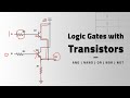 Logic Gates With Transistors BJT Urdu