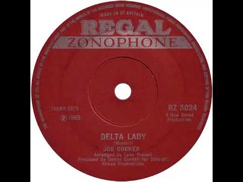 UK New Entry 1969 (186) Joe Cocker - Delta Lady