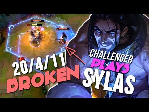 CHALLENGER PLAYS NEW CHAMPION SYLAS ! YOU CAN STEAL ULTIMATES ! THIS CHAMPION IS BROKEN !