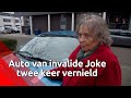Joke (76) in tranen nadat auto op invalideplaats vernield is