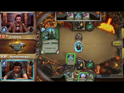 Cydonia vs. Handsomeguy | Group A| Game 1| Hearthstone World Championship 2016