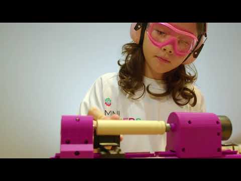 Miniature Maker Machine Minimakers Compact Mini Lathe Machine - Ideal for Hobbyists and Small ...