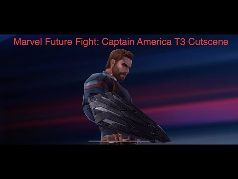 Marvel Future Fight: Captain America T3 Cutscene and Boss Fight