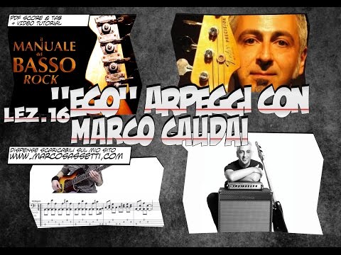 Bass Lessons 16 - Chords and Arpeggios: "Ego" by Marco Caudai
