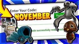 *NOVEMBER* ALL WORKING PROMO CODES ON ROBLOX 2019! New FREE ITEMS (ROBLOX PROMO CODE NOT EXPIRED)