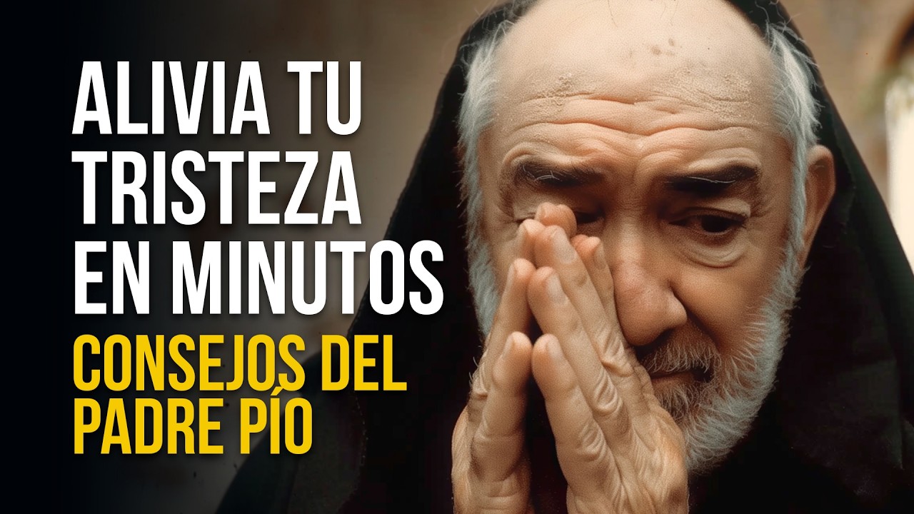 Consejos del PADRE PÍO para afrontar la Tristeza Profunda