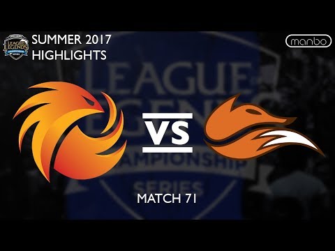 P1 vs FOX All Games Highlights NA LCS Summer 2017 Phoenix 1 vs Echo Fox LoL eSports