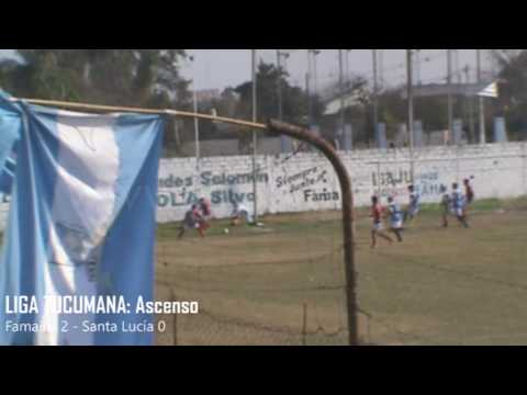 LIGA TUCUMANA: Famaillá derrotó a Santa Lucía en el inicio de la 12 del Ascenso