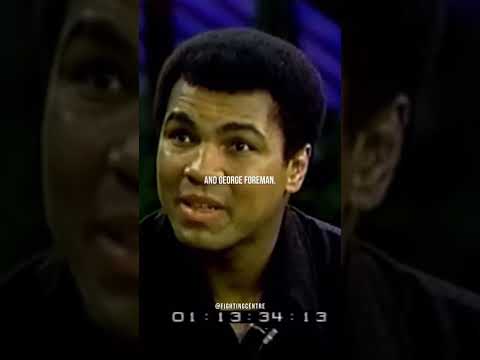 Muhammad Ali on the hardest hitter he fought ????