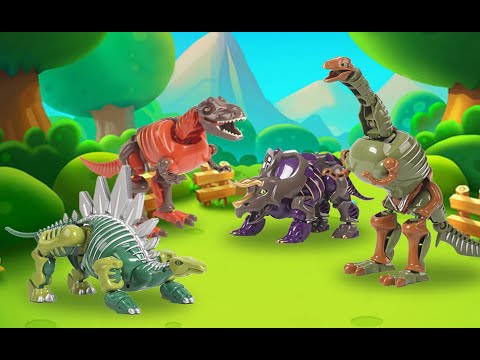 🎁A transforming dinosaur toy that will become one of kids' favorite gifts!