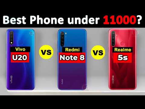 Redmi Note 8 vs Realme 5s vs Vivo U20 - Full Comparison